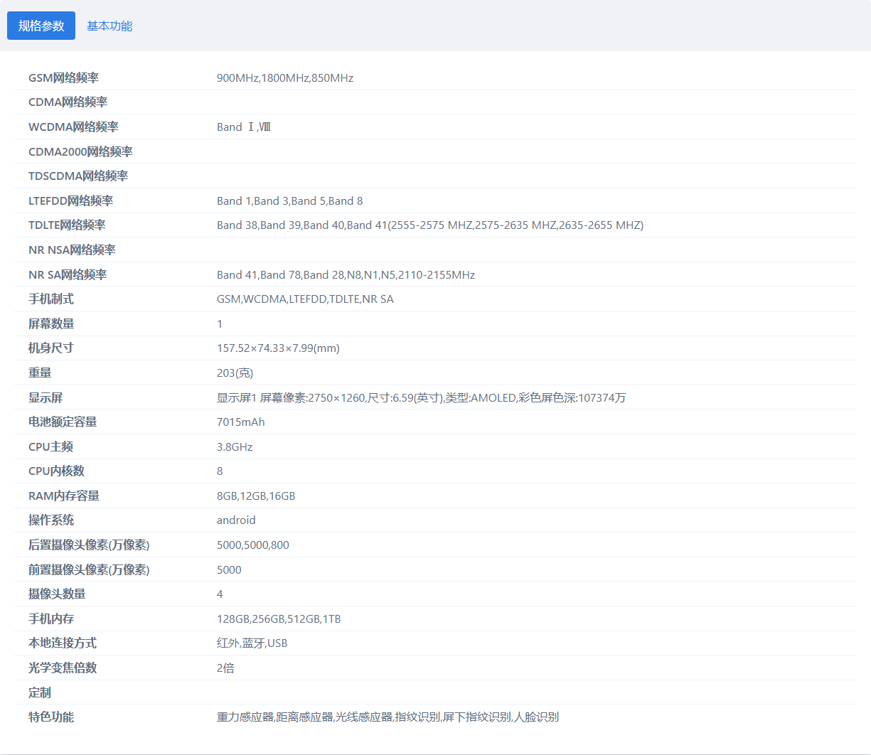 参数截图1